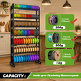 7-Tier Heavy-Duty Filament Storage Rack for 3D Printer Spools - Walmart.com