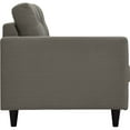 thumbnail image 2 of Modway Empress Left-Facing Upholstered Fabric Loveseat in Granite, 2 of 4