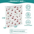 thumbnail image 4 of Three Ring Binder Little Cute Cherry 1.5 Inch Round Binder D-Rings for Office Supplies and More, 4 of 10