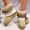 Beige, variant on Women Winter Snow Boots, No Slip Warm Windproof Comfort Mid-Calf Boots Khaki Size 6.5