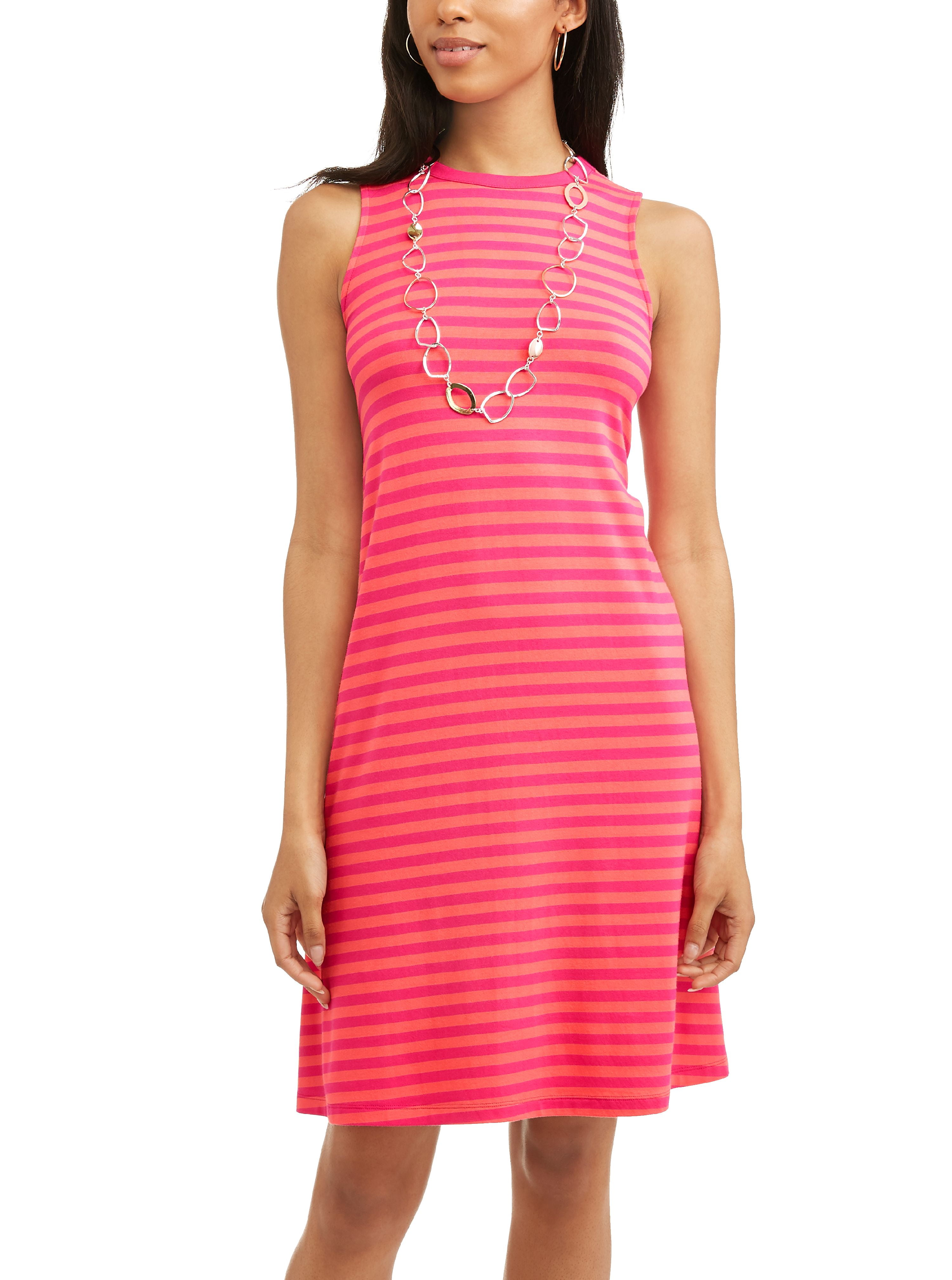 time and tru swing dress