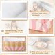 thumbnail image 3 of Bandejas de comida Dunzoom, papel pastel, 60 unidades, desechables, 4 colores, 3 of 7