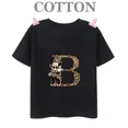 thumbnail image 4 of Camiseta de algodón con letras del alfabeto A a G de Disney Mickey, camisetas informales de moda de verano para niños y niños, camisetas de manga corta con cuello redondo, 4 of 5