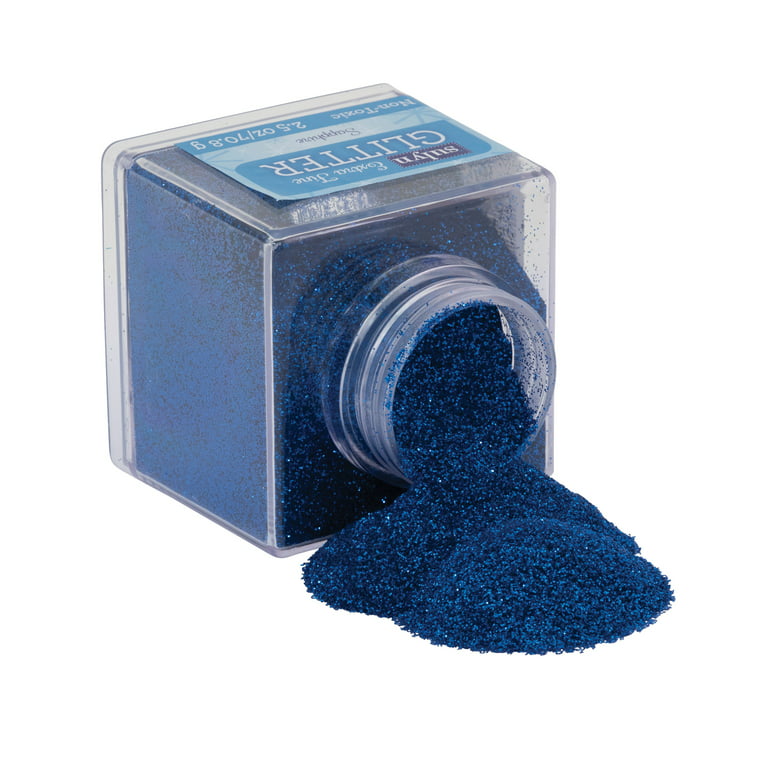 Sulyn Extra Fine Glitter for Crafts, Sapphire Blue, 2.5 oz