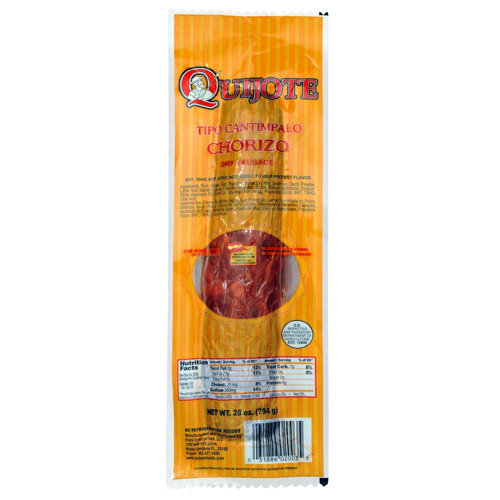 Quijote Tipo Cantimpalo Chorizo Dry Sausage, 28 oz