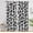 Black White Gray, variant on Zebra Print Curtains for Living Room 63 Inch Length, Black White Zebra Skin Blackout Curtains Bedroom Decor, Animal Print Grommet Thermal Black Out Window Drapes 2 Panels Pv-141