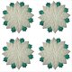 thumbnail image 1 of Manteles Individuales Bordados NavideñOs, Manteles Individuales con Apliques de Flor de Pascua, Manteles Individuales con Flores NavideñAs para DecoracióN de Mesa B, 1 of 5