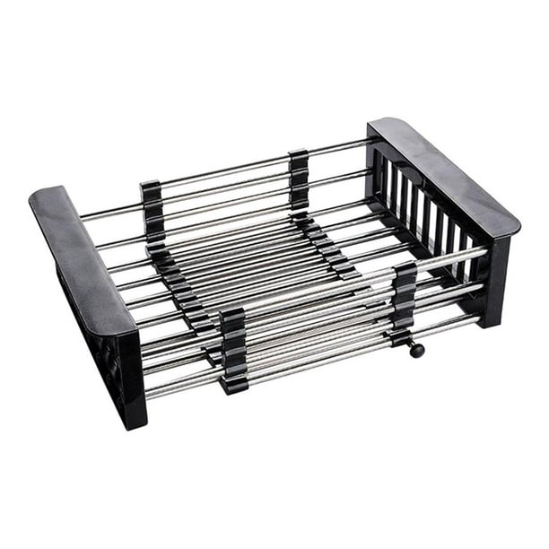escurridor de platos extensible con apoyabrazos a prueba Gloria escurridor de platos en el fregadero