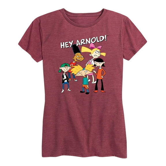 Hey Arnold! - Group Shot - Women's Short Sleeve Graphic T-Shirt