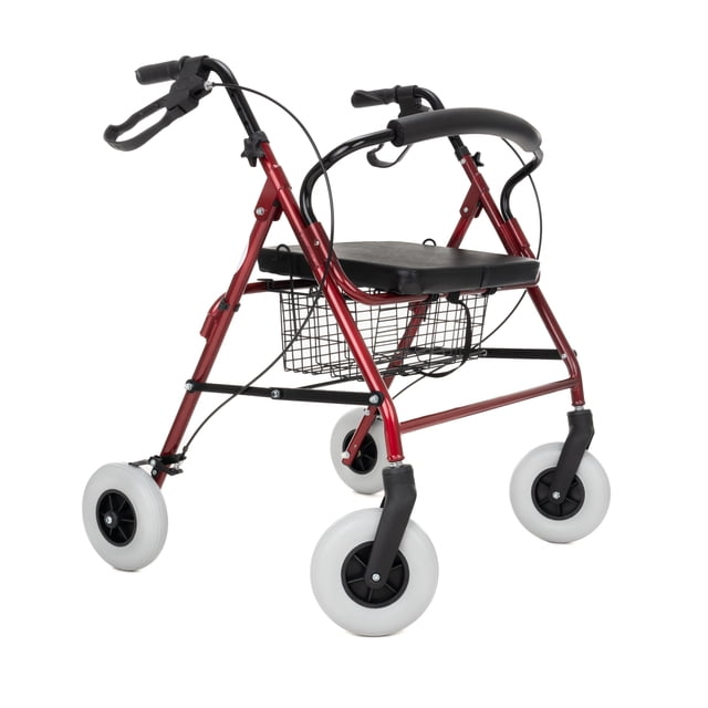 Andadera Rollator Bariátrica HILPHY MEDICAL de Aluminio Con Freno
