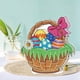 thumbnail image 5 of Dibujo de diamante 5D DIY, decoración de Pascua, decoración de escritorio, regalo festivo luminoso creativo para niños y adultos, kit de pintura por números hecho a mano D, 5 of 8