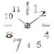 thumbnail image 1 of Reloj de pared grande de diseño moderno 2022, relojes de cuarzo 3D DIY, relojes de moda, pegatinas de espejo acrílico, decoración del hogar para sala de estar, Horloge Tan Jianjun unisex, 1 of 2