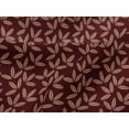 thumbnail image 4 of oneOone Viscose Jersey Fabric Leaves Block Printed Craft Fabric BTY 60 Inch Wide, 4 of 5