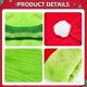 thumbnail image 3 of Green Furry Monster Gloves and Santa Hat Set, Funny Green Halloween Christmas Gloves, Santa Furry Hand Gloves and Santa Hat Christmas Costume Cosplay, 3 of 5