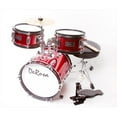 thumbnail image 1 of De Rosa DRM312-RD 12 in. Kids Children Drum Set in Red - 3 Piece Set, 1 of 1