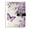 PurpleFloralButterfly, variant on DIY Purplewood Printed Microfiber Leather Notebook 9.2x6.7" Refillable Binder Journal with Pen Loop&Pockets 100 Sheets