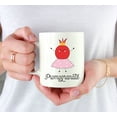 thumbnail image 3 of Koyal Wholesale Funny Food Pun 11oz. Ceramic Coffee Tea Mug, Pomogranate, 3 of 5