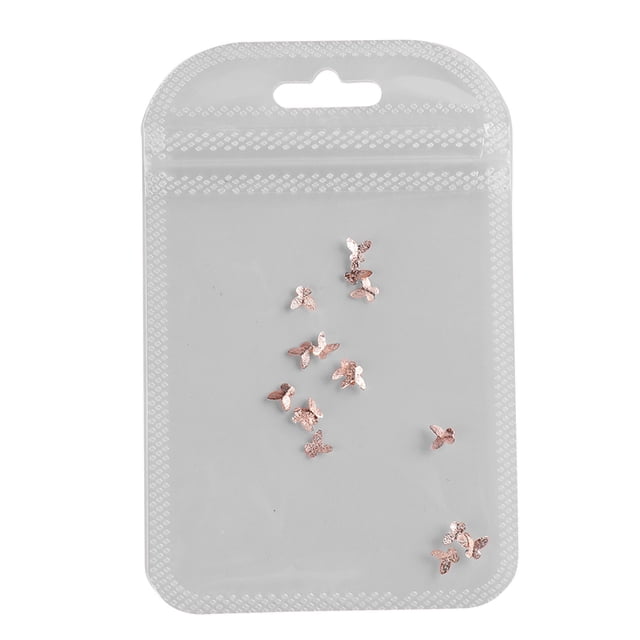 Wmkox8yii Ins Net Red Butterfly Pearl Pequeña bola de acero Metal Nail Styling Accesorios Bolsa Wmkox8yii FJKAFA2172