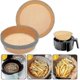thumbnail image 2 of 20pcs Air Fryer Paper Liners Non-Stick Baking Parchment for European Kitchen, 2 of 5