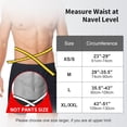 thumbnail image 5 of Faja lumbar AllyFlex Sports® para aliviar el dolor lumbar - Faja lumbar para mujeres y hombres debajo de la ropa - Soporte lumbar inferior para mejorar la postura - L, 5 of 5