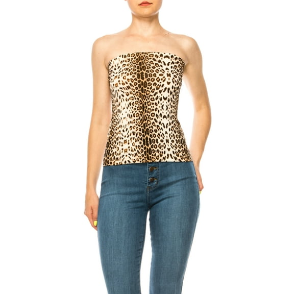 Women's Stylish tubetop features an elastic top