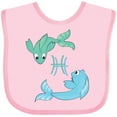 thumbnail image 3 of Inktastic Cute Pisces the Fish Zodiac Sign Boys or Girls Baby Bib, 3 of 4