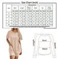 thumbnail image 2 of Cozyfort Pajama Set for Women 2 Piece Lounge Set Short Sleeve Tops and Shorts Soft Sleepwear with Pocket, 2 of 5