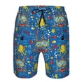 thumbnail image 4 of Yiaed Animals1 Print Men's Swim Trunks with Lining Quick Dry Sports Shorts Beach Shorts Boardshorts-Medium, 4 of 5