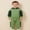 Green, variant on Toddler Boy Dinosaur Outfits, Contrast Color Long Sleeve Hoodie Elastic Waist Pants 2 Piece Set for Fall