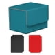 thumbnail image 2 of Estuche para tarjetas con cierre magnético. Capacidad para 100 tarjetas. Juego de cartas resistente para reuniones y pasatiempos. Azul, 2 of 9