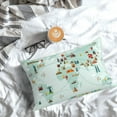 thumbnail image 3 of Salouo World Travel Map Pattern Pillow Cases,1PC Pillow Covers with Envelope Closure Decorative Pillow Case for Bed Couch,Pillows Not Included-16"x24", 3 of 6