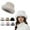 Beige, variant on Fluffy Winter Bucket Hat for Women, Warm Thickened Fisherman Cap, Soft & Cozy Plush Furry Hat for Girls