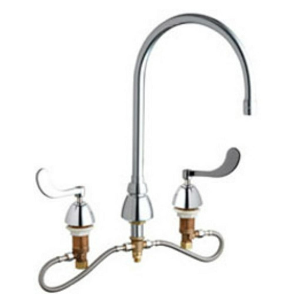 Chicago Faucets 786HGN8AE3317AB Chrome Commercial Grade High Arch