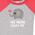 thumbnail image 4 of Inktastic My Mimi Loves Me Grandchild Boys or Girls Baby Bodysuit, 4 of 5