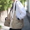 thumbnail image 2 of Zylarhe Men's Fashion Functional Wind Harness Vest Large Pockets Outside Work Outerwear Khaki L, 2 of 4