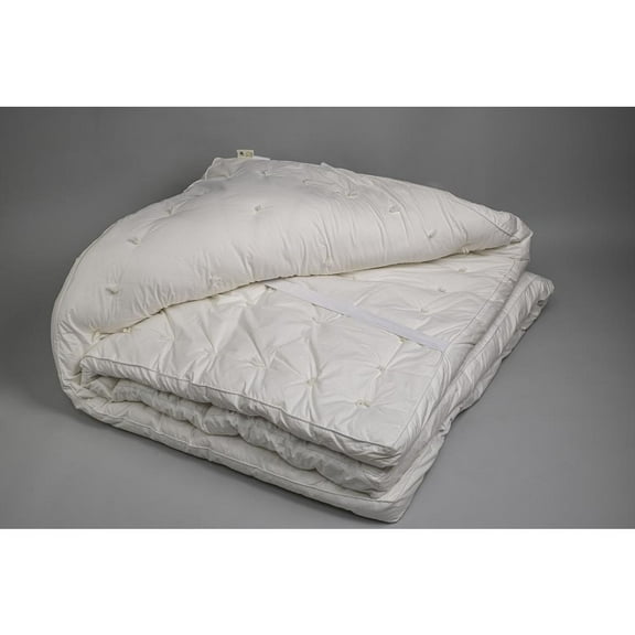 myWoolly® Latex Topper, The ultimate 100% natural wool and latex filled mattress topper, Twin 39x76", 3in