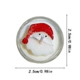 thumbnail image 2 of Ganfancp Sparkling Navidad de Cera de Té de Velas de Aromaterapia Frontera Día de Navidad Combinación de Regalo de Mano de Estilo de Regalo Ofertas Flash 4* Velas Aromáticas, 2 of 4