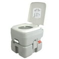 thumbnail image 1 of SereneLife 5,3 Gallons Chasse d'Eau Portable Intérieur Extérieur Camping RV Toilet, 1 of 8