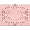 thumbnail image 1 of Ahgly Company Machine Washable Indoor Rectangle Transitional Light Coral Pink Area Rugs, 4' x 6', 1 of 7