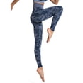 thumbnail image 2 of YouLoveIt Women's High Waist Yoga Pants Tummy Control Butt Lift Booty Pants High Elastic Leggings Pant Stretchy Leggings Slimming Workout Leggings Tights Gym Fitness Sports Trousers, 2 of 7