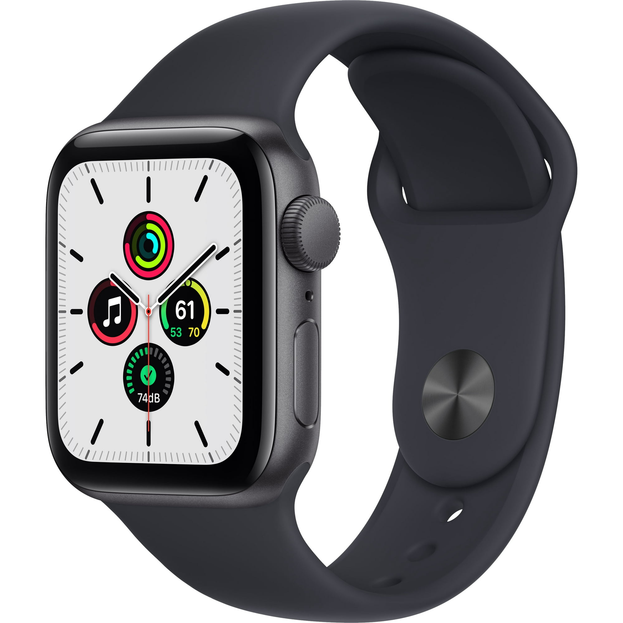 Apple Watch SE 40mm Space Gray Aluminum - Space Black Sport Band