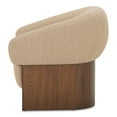 thumbnail image 3 of Moe's Home Collection Otto Accent Chair Fabric Brown, 3 of 8