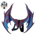thumbnail image 1 of Dragon Wings Bat Wing Halloween Mardi Gras Demon Costume Accessory, 1 of 5
