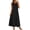 Black, variant on Lenpel Womens Summer Maxi Tank Dresses Boat Neck Sleeveless Long Sundresses with Pockets Casual Loose Beach Vacation Clothes