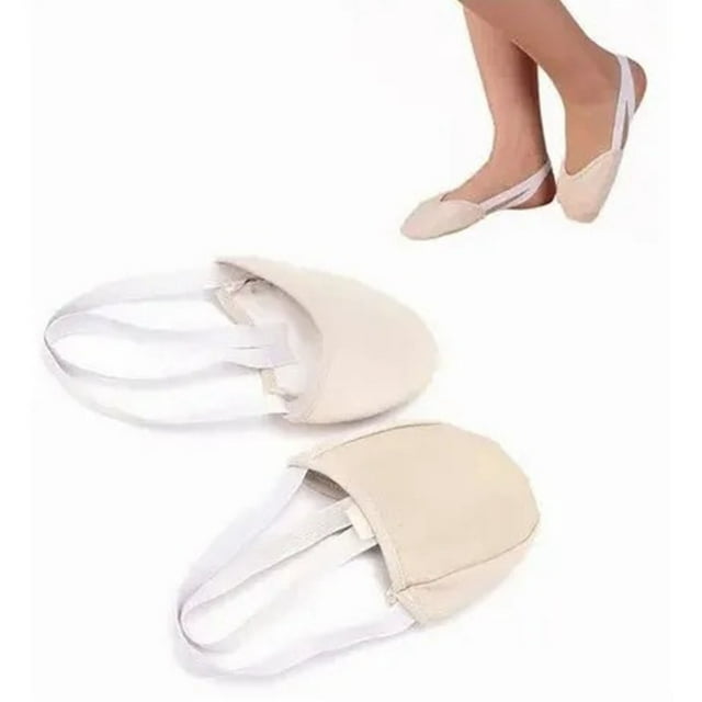 Zapatillas Ballet Media Suela,Niña Mujer Baile Media Suela Piel Sintética Media Suela Características de Vanguardia