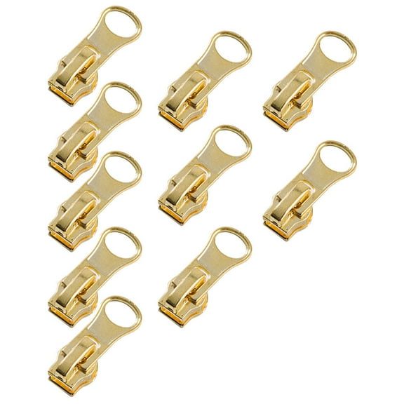 Soimiss 20Pcs Metal Zipper Pullers for Clothes Bags and Suitcases Easy to Replace and Use