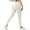 Beige, variant on biudgviw Leggings for Women Ribbed Knit Stretchy High Waisted Casual Comfy Soft Trousers Skinny Solid Color Lounge Pants
