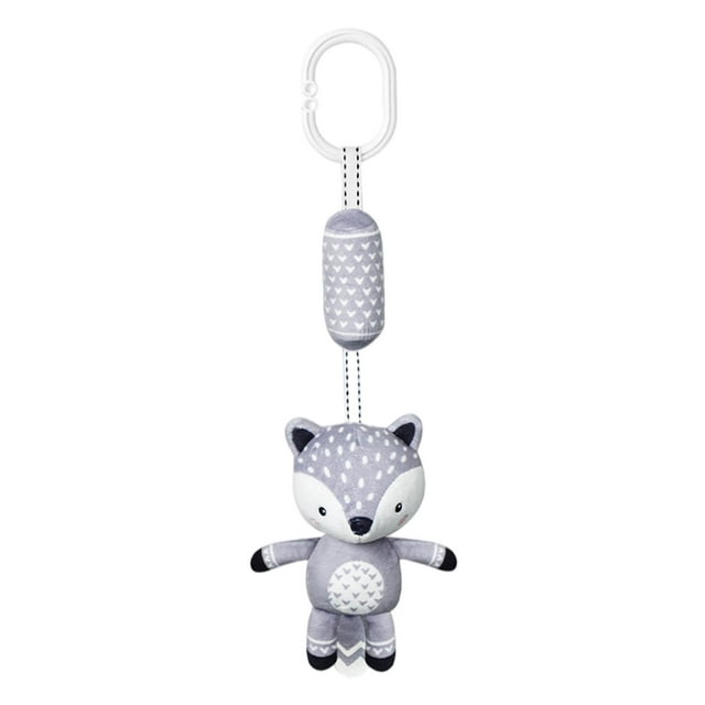 Cochecito de peluche colgante, juguete de peluche con forma de animal, sonajero colgante para bebés y niños.