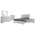 thumbnail image 3 of Coaster Miranda 5-Piece Queen Bedroom Set, White, 3 of 18
