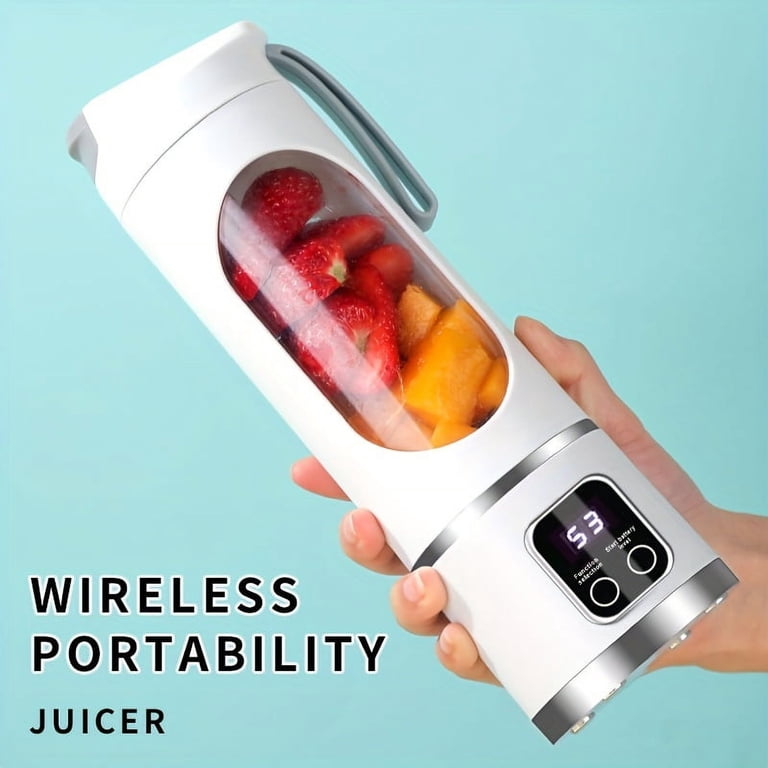 1pc, Portable Blender, Juice Maker And Water Bottle Two In One, Personal  Blender, USB Charging Juice Maker, 12 Blades And, Multifunctional Juicer,  Juice Cup, Kitchen Accessories. - Walmart.com